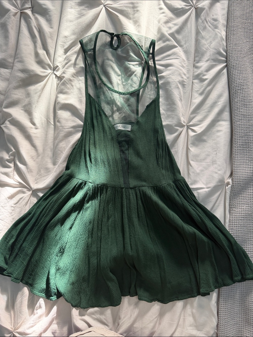 Mustard Seed Forest Green Racerback Tank